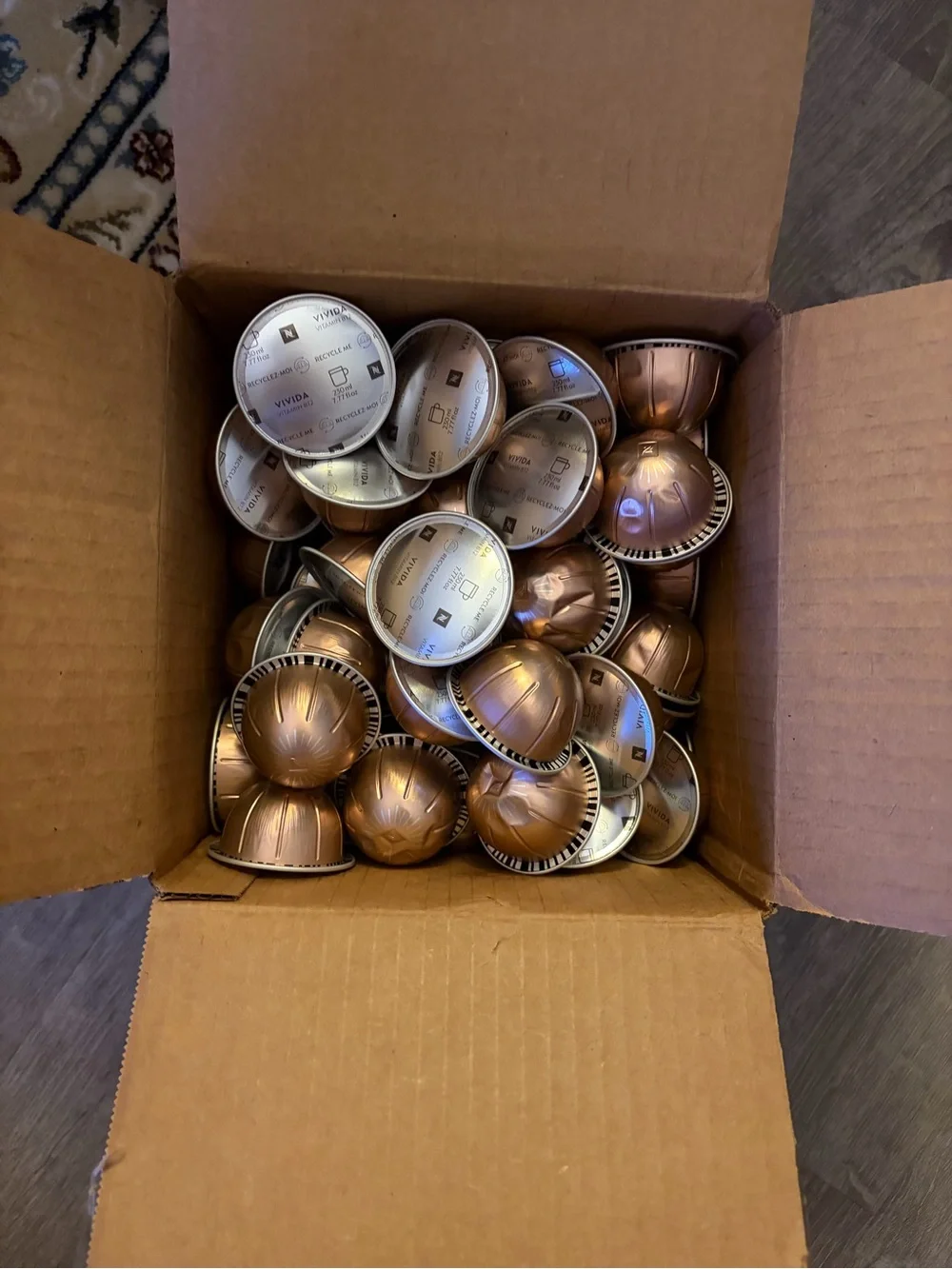 80 Nespresso Vivida Coffee Capsules